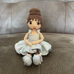 Crocheted little ballerina 🩰